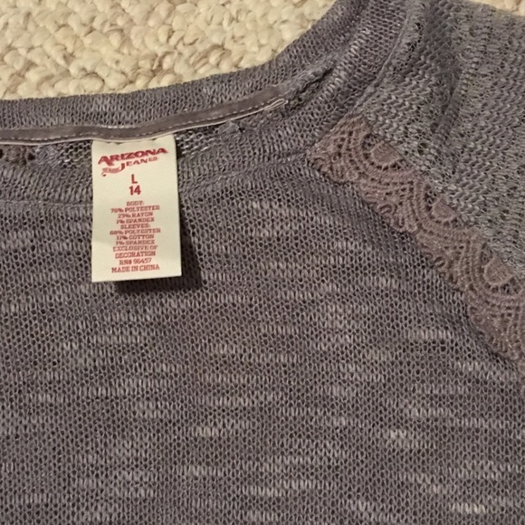 Oversized Lightweight Sweater: Lace - Picture 3 of 6